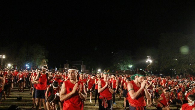 13th World Wai Kru Muay Thai Ceremony in Ayutthaya Historical Park 10